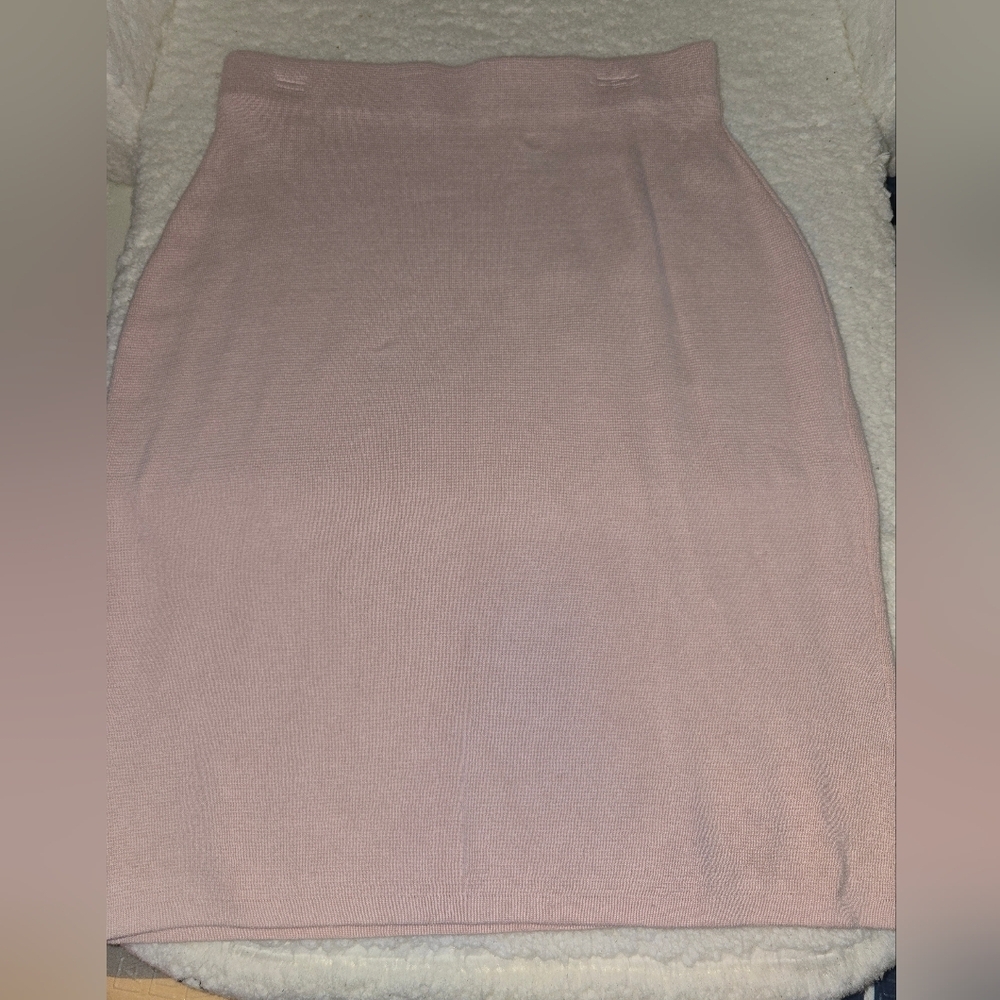 Calvin Klein Pink Floral Pencil Skirt - Picture 5 of 8